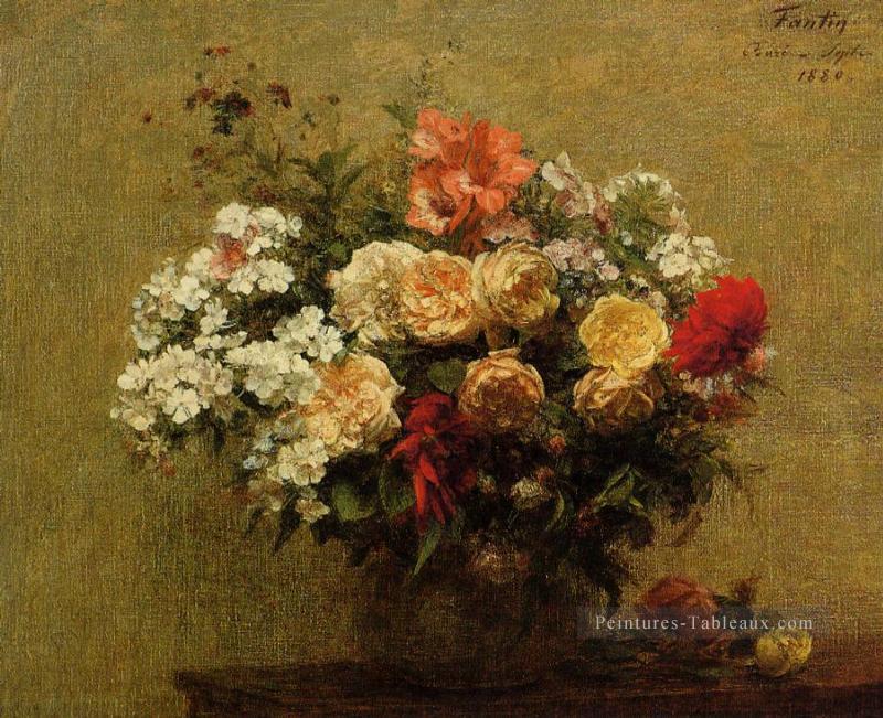 Fleurs d’été peintre de fleurs Henri Fantin Latour Peintures à l'huile